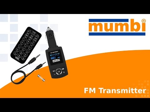 mumbi KFZ FM-Transmitter Videoanleitung / Tutorial - Funktionen einfach erklärt